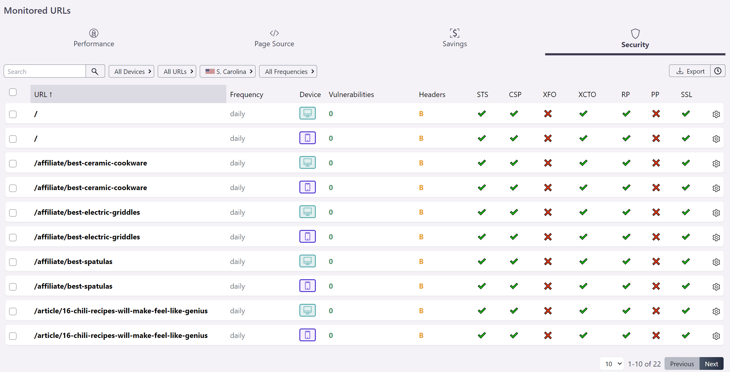 Security Overview in Wattspeed